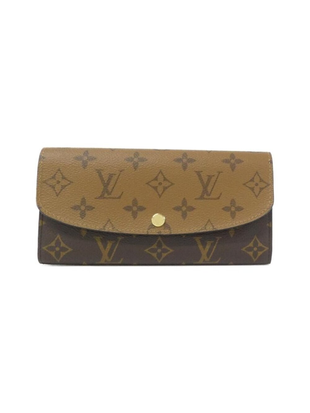 Louis Vuitton Monogram Reverse Portefeuille Emily Wallet